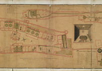 Plan géométral du rez-de-chaussée de la grande et petite saline de Salins, 1718.