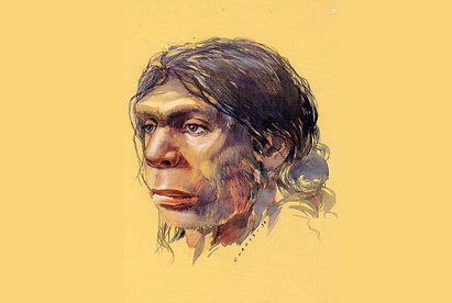 Portrait d’un homme de Neandertal